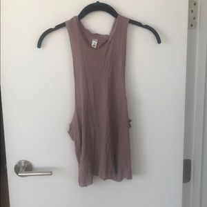 Alo yoga waffle muscle tank